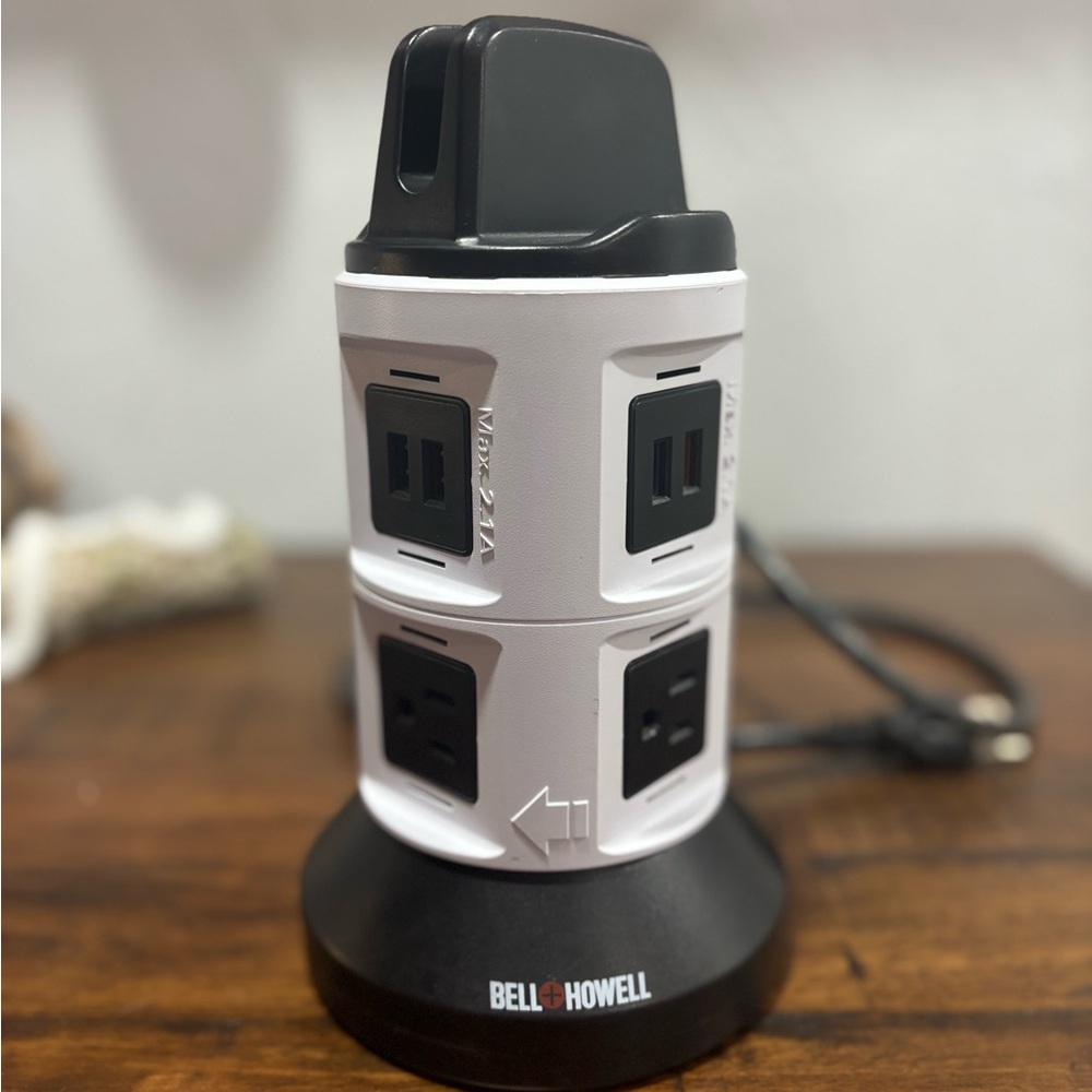 Bell + Howell Power Strip Tower
